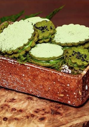 HMで簡単★ホワイトチョコ×抹茶クッキー-レシピのメイン写真