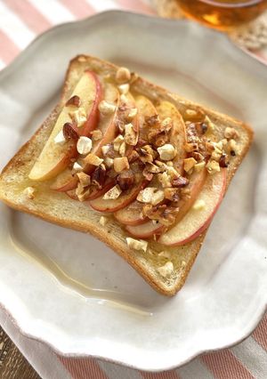りんごのアップルパイ風トースト-レシピのメイン写真