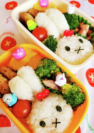 キャラ弁☆卯年へGO！ミッフィー弁当☆-レシピのメイン写真