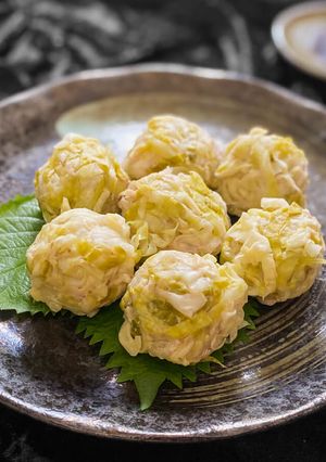 63℃ 塩麹で旨味◎ふっくらキャベツ焼売-レシピのメイン写真