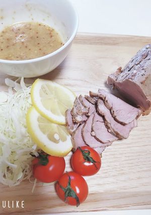 バレンタインに簡単ローストポーク♪-レシピのメイン写真