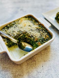 アメリカの定番☆ほうれん草のオーブン焼き-レシピのメイン写真