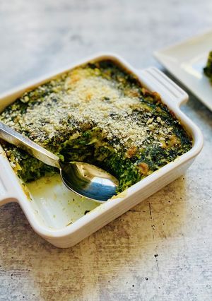 アメリカの定番☆ほうれん草のオーブン焼き-レシピのメイン写真
