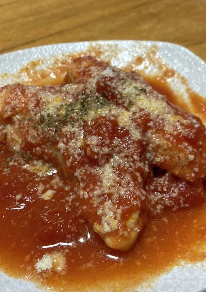 ささみのチーズトマト煮-レシピのメイン写真