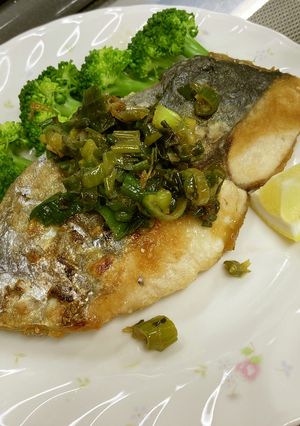 サワラのねぎバター醤油ムニエル-レシピのメイン写真
