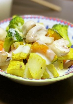 野菜のガーリックバター炒めのチーズがけ-レシピのメイン写真