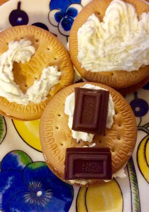 チョコレートクリームサンド-レシピのメイン写真