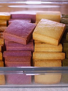 野菜パウダー入り☆四角いバタークッキー-レシピのメイン写真