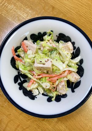 チキンとキャベツのマヨマスタード和え-レシピのメイン写真