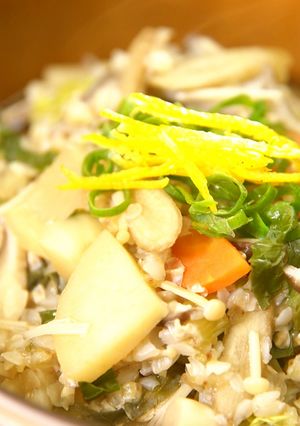 そばの実と野菜のかけ蕎麦【食遺産】-レシピのメイン写真