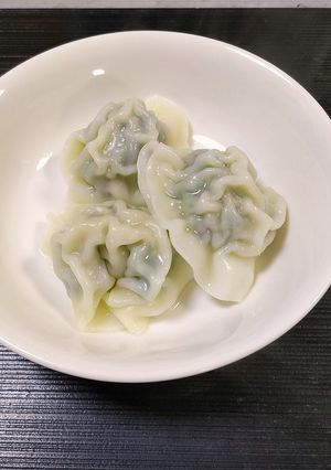 パクチーとバイマクルーの水餃子-レシピのメイン写真