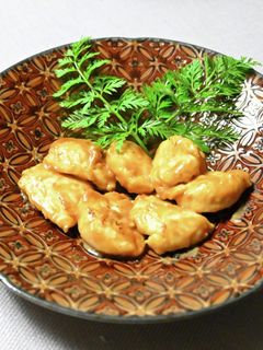 ささみのにんにく西京味噌バター焼き-レシピのメイン写真