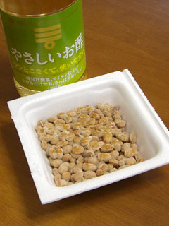 「やさしいお酢」で納豆を食す-レシピのメイン写真