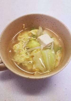 簡単スープ-レシピのメイン写真