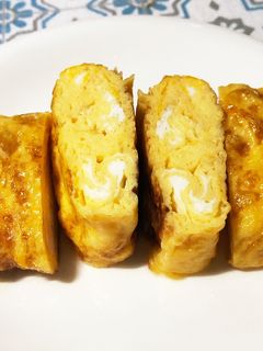 あまじょっぱい玉子焼き(分量記載変更)-レシピのメイン写真