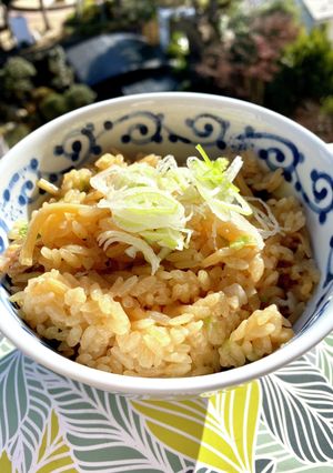 青椒肉絲風。炊き込みご飯-レシピのメイン写真