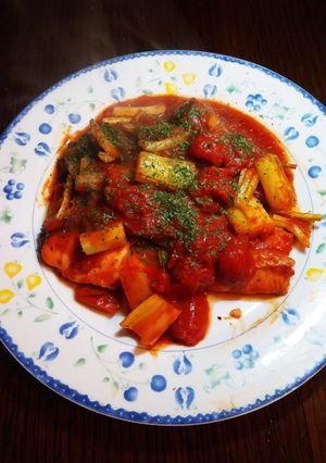 簡単☆鮭とセロリのトマト煮込み-レシピのメイン写真