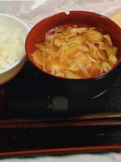 ほぼ蟹の味噌汁-レシピのメイン写真