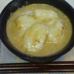 รูปของ クルミ白玉ぜんざい