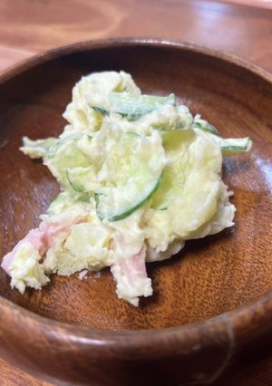 おかんレシピ＊ポテトサラダ-レシピのメイン写真