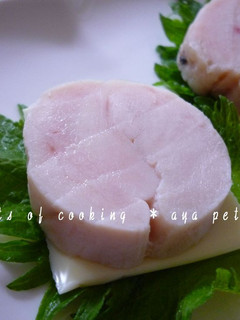 ☆ 鶏ハムの柚子胡椒チーズカナッペ ☆-レシピのメイン写真
