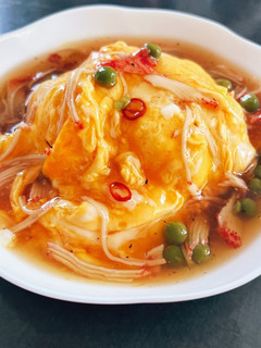 カニカマとグリーンピースの天津飯-レシピのメイン写真