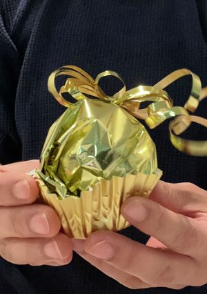 バレンタインにびっくり！ジャンボ・ロシェ-レシピのメイン写真