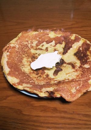 ふじの男の料理　ホットケーキもどき-レシピのメイン写真
