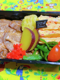 時短お弁当盛り付け記録 焼肉弁当 三男-レシピのメイン写真