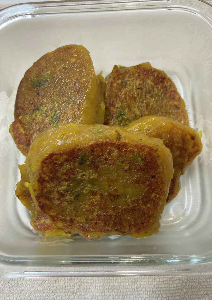 かぼちゃの煮物リメイク 余ったら簡単団子-レシピのメイン写真