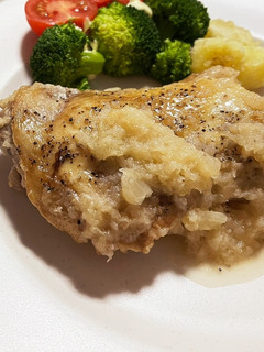 クリスマスチキン(鶏の白ワイン煮込み)-レシピのメイン写真