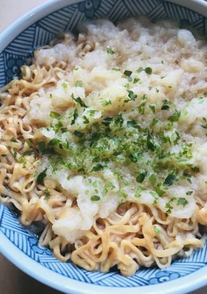 チキンラーメン●海苔&揚げ玉/天かす-レシピのメイン写真