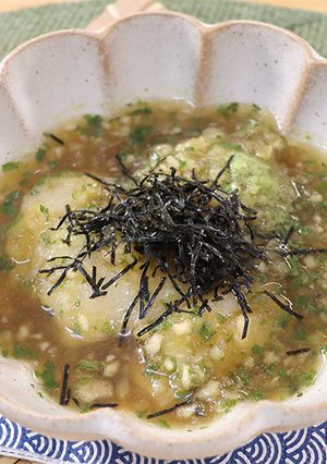 お餅の消費に！大葉大根の揚げ出し餅-レシピのメイン写真