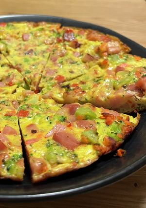 余り食材でスパニッシュオムレツ-レシピのメイン写真