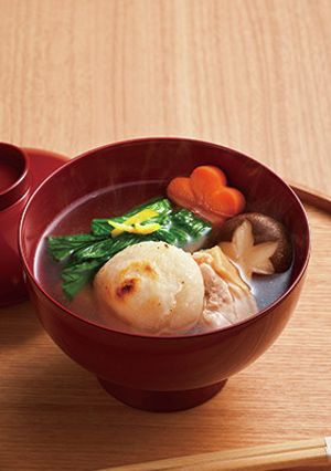 あごだしが沁み入る【お雑煮】-レシピのメイン写真