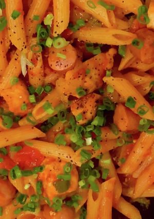 ジャンバラヤ風ピリ辛パスタ-レシピのメイン写真