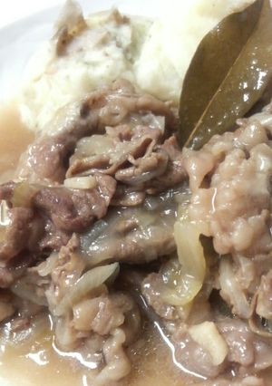 とろ～ん牛肉の☆ビール煮込み～ポテト添え-レシピのメイン写真