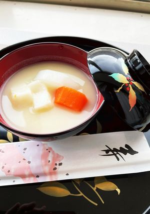 白味噌 お雑煮-レシピのメイン写真