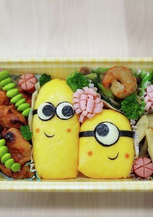 ミニオン〜キャラ弁-レシピのメイン写真