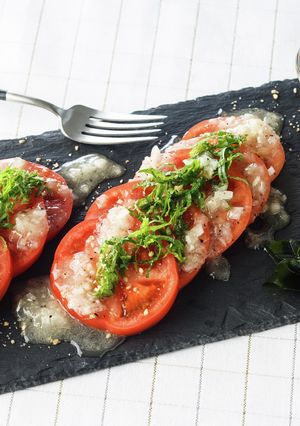 サラダに！ダブル玉ねぎの塩ドレッシング-レシピのメイン写真