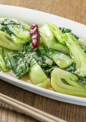 10分でできる！シャキシャキ青菜炒め-レシピのメイン写真