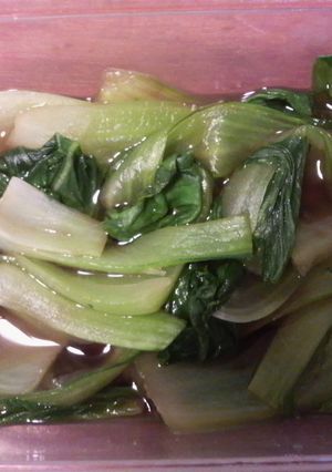 青梗菜のレンチンお浸し-レシピのメイン写真