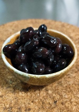一晩漬け込み翌朝完成！圧力鍋使用☆黒豆-レシピのメイン写真
