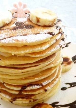 ふわふわしっとり　＊パンケーキ＊-レシピのメイン写真