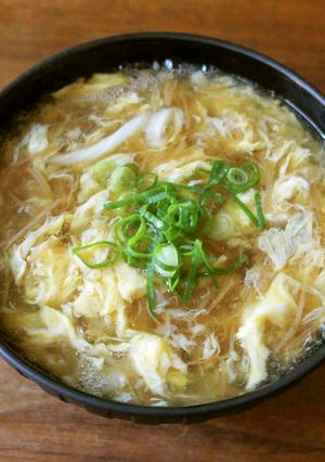 なめ茸と卵のとろとろうどん-レシピのメイン写真