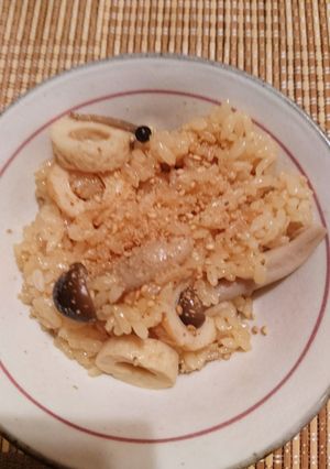 しめじと竹輪の炊き込みご飯-レシピのメイン写真