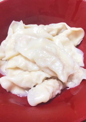 ラーゲリを観て旧満洲の大根と鶏肉の水餃子-レシピのメイン写真