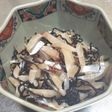 太刀魚の花椒香る塩昆布和え