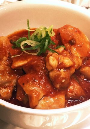 鶏もも肉とトマト煮-レシピのメイン写真