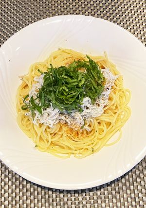 フライパン１つで釜揚げしらすのパスタ-レシピのメイン写真